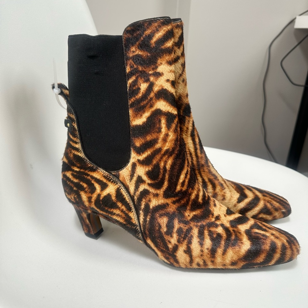 Sam Edelman Animal Print Ankle Boots‎